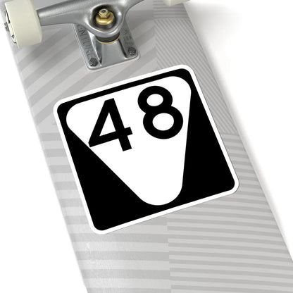 Secondary Tennessee 48 (Tennessee) (Road Sign) STICKER Vinyl Kiss-Cut Decal - The Sticker Space