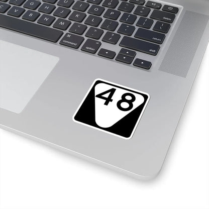 Secondary Tennessee 48 (Tennessee) (Road Sign) STICKER Vinyl Kiss-Cut Decal - The Sticker Space