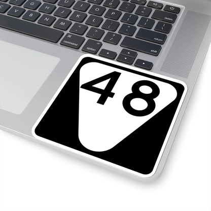 Secondary Tennessee 48 (Tennessee) (Road Sign) STICKER Vinyl Kiss-Cut Decal - The Sticker Space