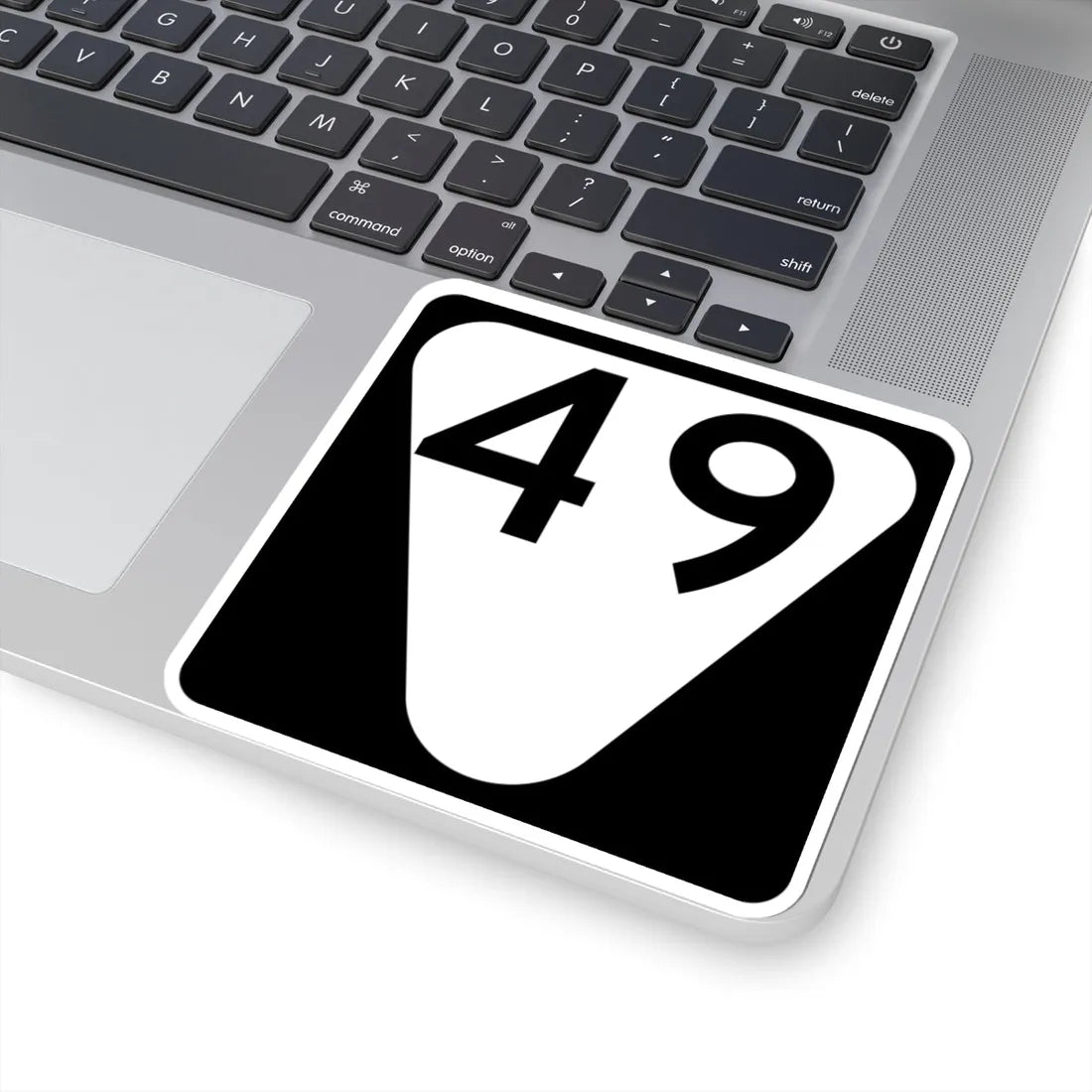 Secondary Tennessee 49 (Tennessee) (Road Sign) STICKER Vinyl Kiss-Cut Decal - The Sticker Space