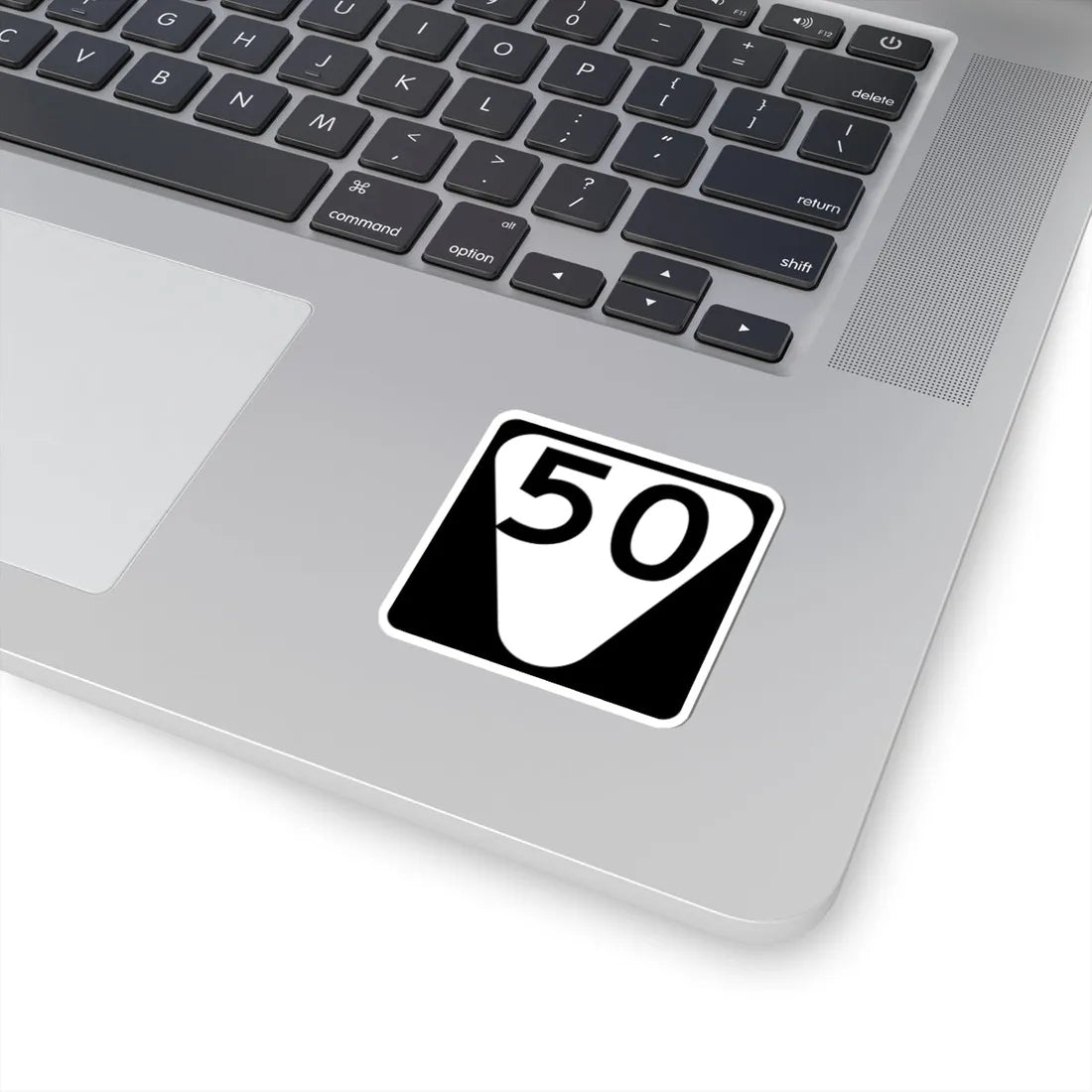 Secondary Tennessee 50 (Tennessee) (Road Sign) STICKER Vinyl Kiss-Cut Decal - The Sticker Space
