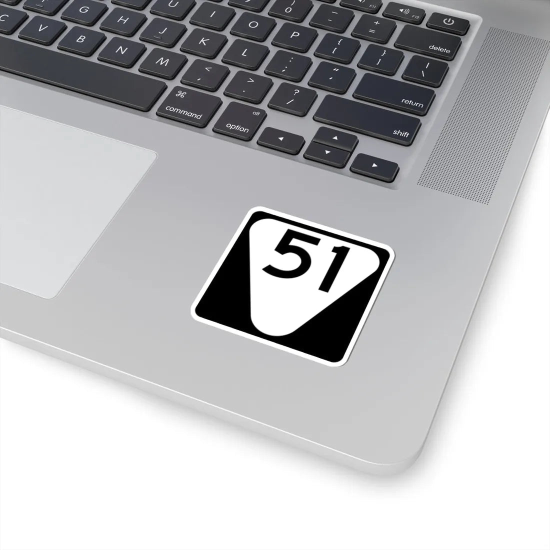 Secondary Tennessee 51 (Tennessee) (Road Sign) STICKER Vinyl Kiss-Cut Decal - The Sticker Space
