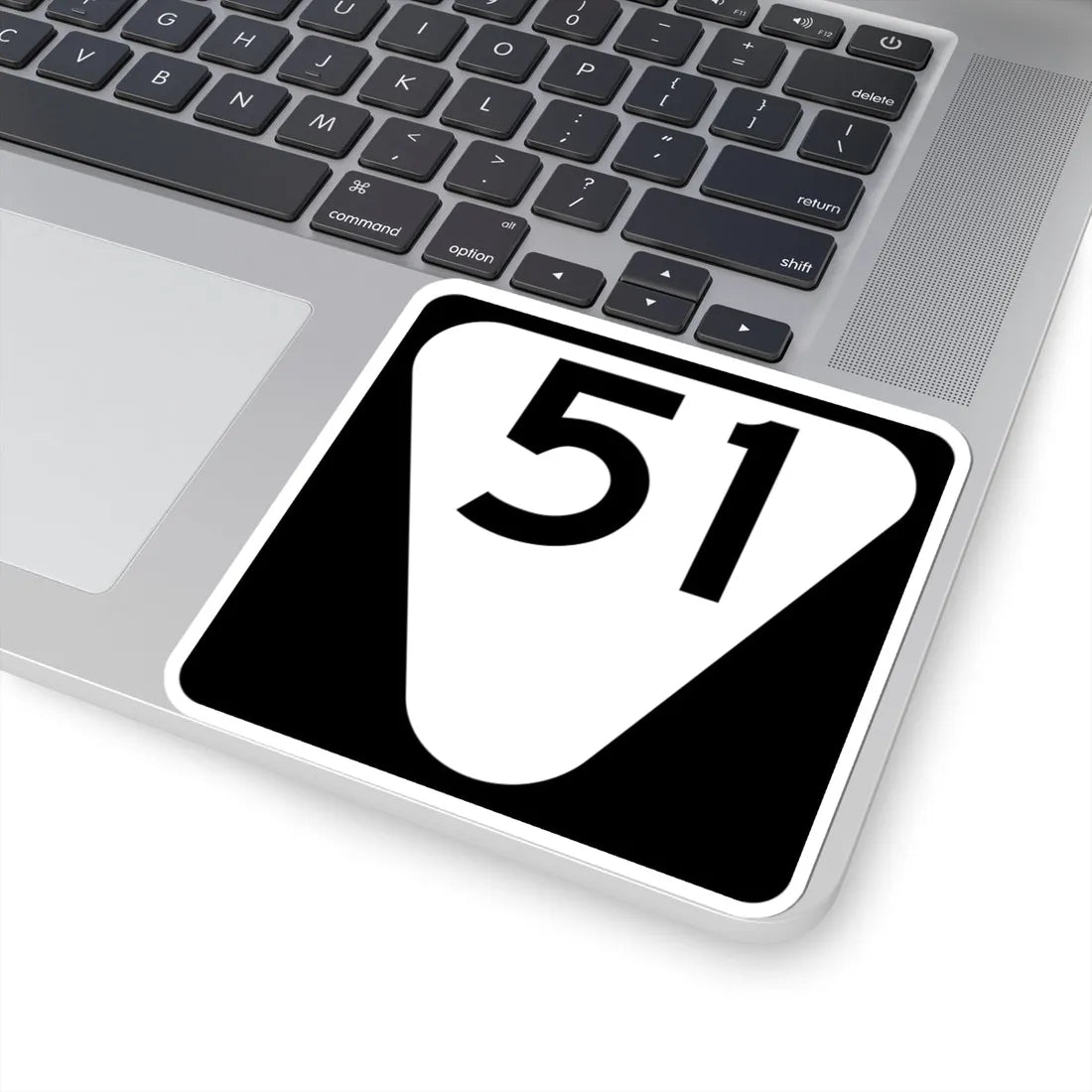 Secondary Tennessee 51 (Tennessee) (Road Sign) STICKER Vinyl Kiss-Cut Decal - The Sticker Space