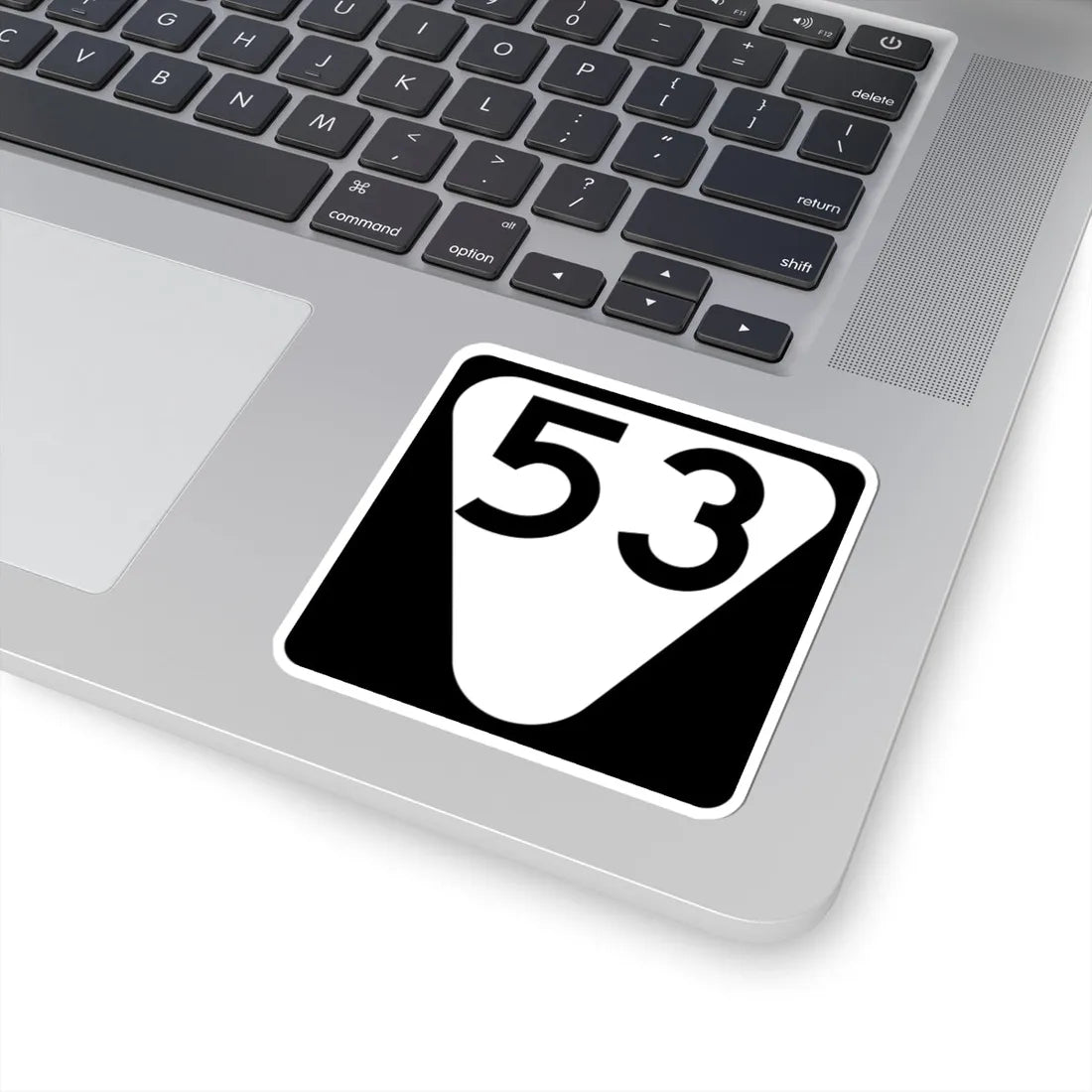 Secondary Tennessee 53 (Tennessee) (Road Sign) STICKER Vinyl Kiss-Cut Decal - The Sticker Space