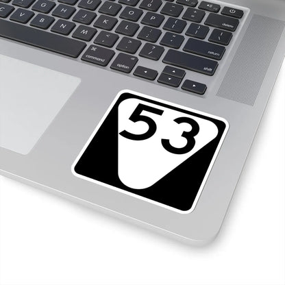 Secondary Tennessee 53 (Tennessee) (Road Sign) STICKER Vinyl Kiss-Cut Decal - The Sticker Space