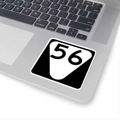 Secondary Tennessee 56 (Tennessee) (Road Sign) STICKER Vinyl Kiss-Cut Decal - The Sticker Space