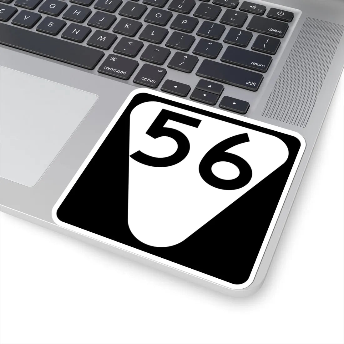 Secondary Tennessee 56 (Tennessee) (Road Sign) STICKER Vinyl Kiss-Cut Decal - The Sticker Space
