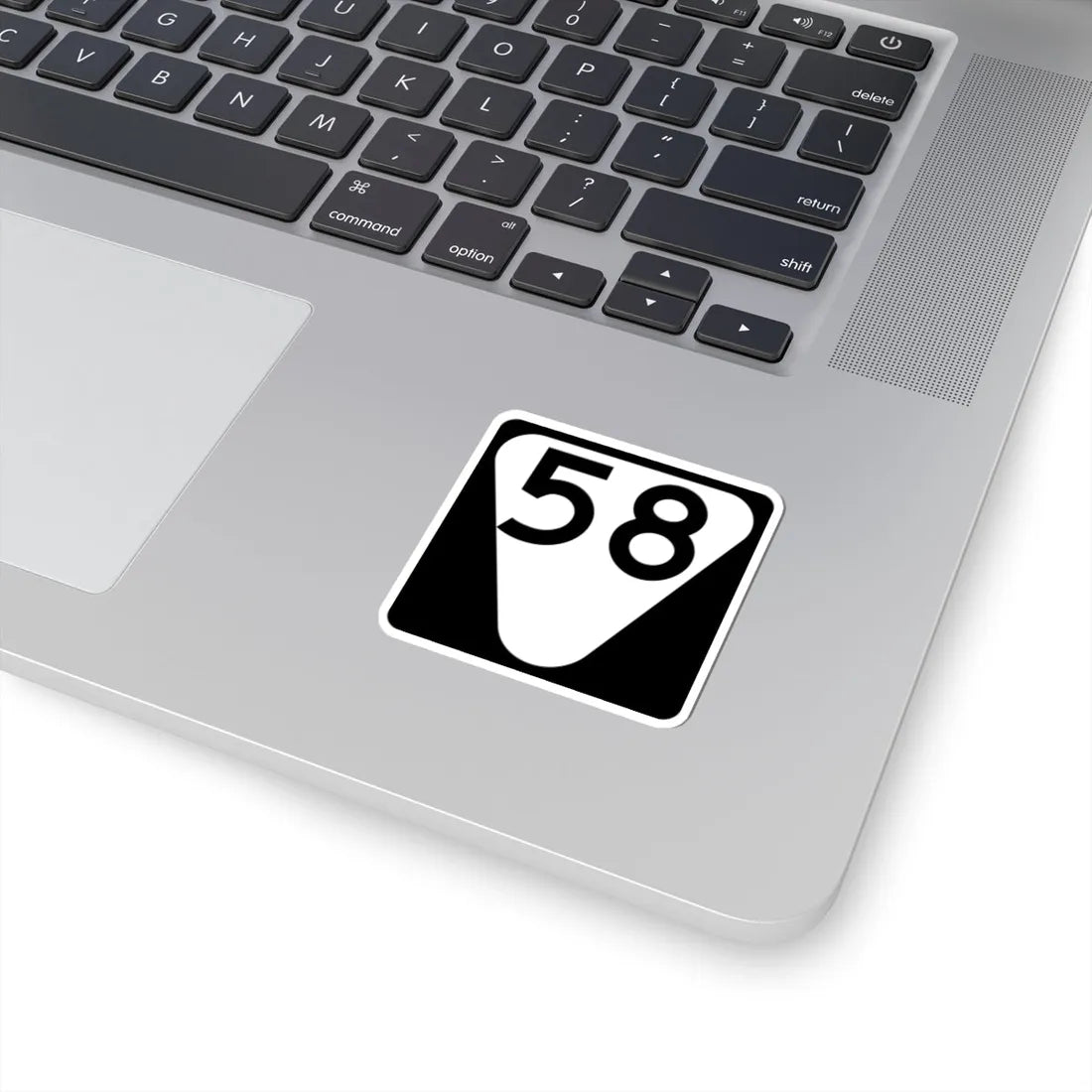 Secondary Tennessee 58 (Tennessee) (Road Sign) STICKER Vinyl Kiss-Cut Decal - The Sticker Space