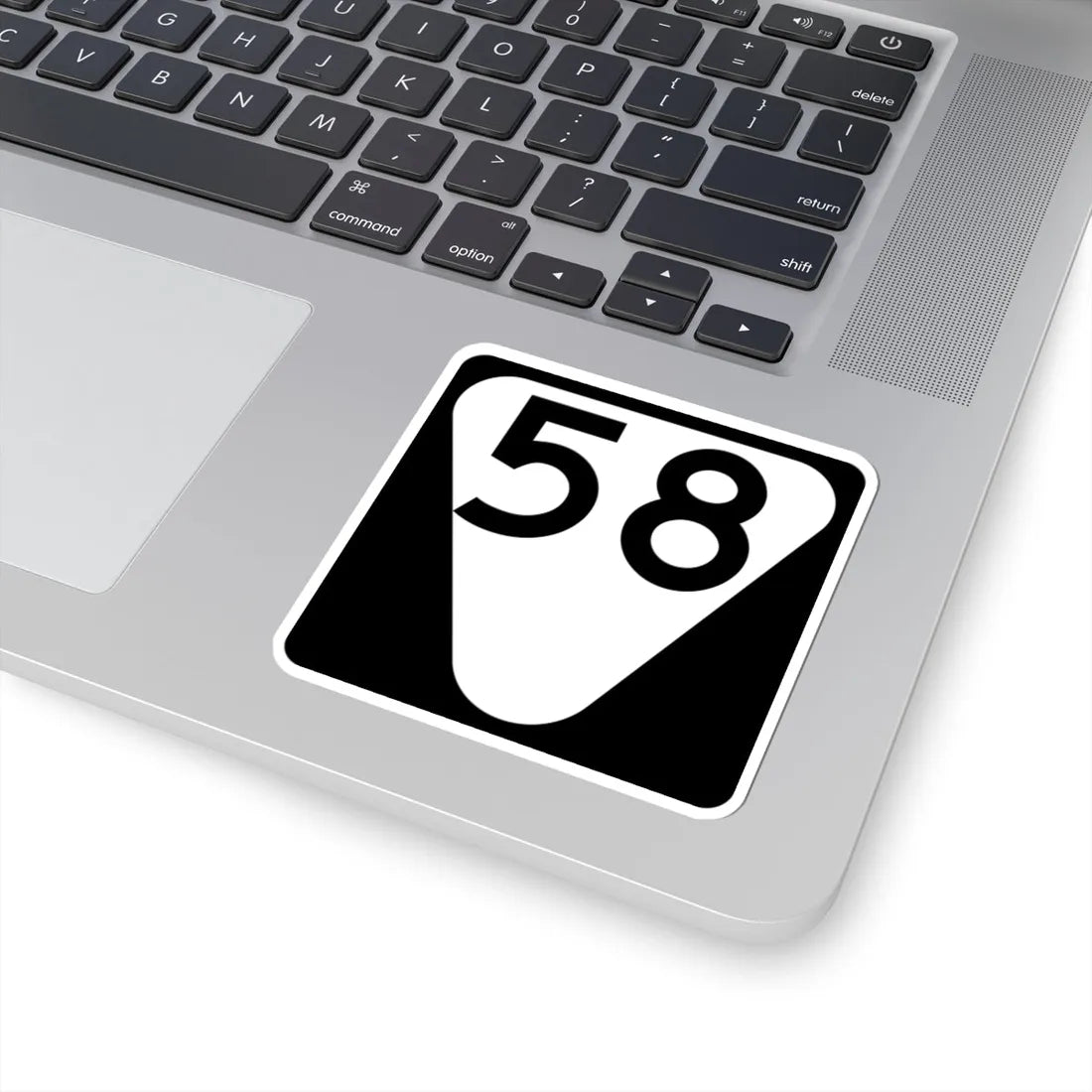 Secondary Tennessee 58 (Tennessee) (Road Sign) STICKER Vinyl Kiss-Cut Decal - The Sticker Space