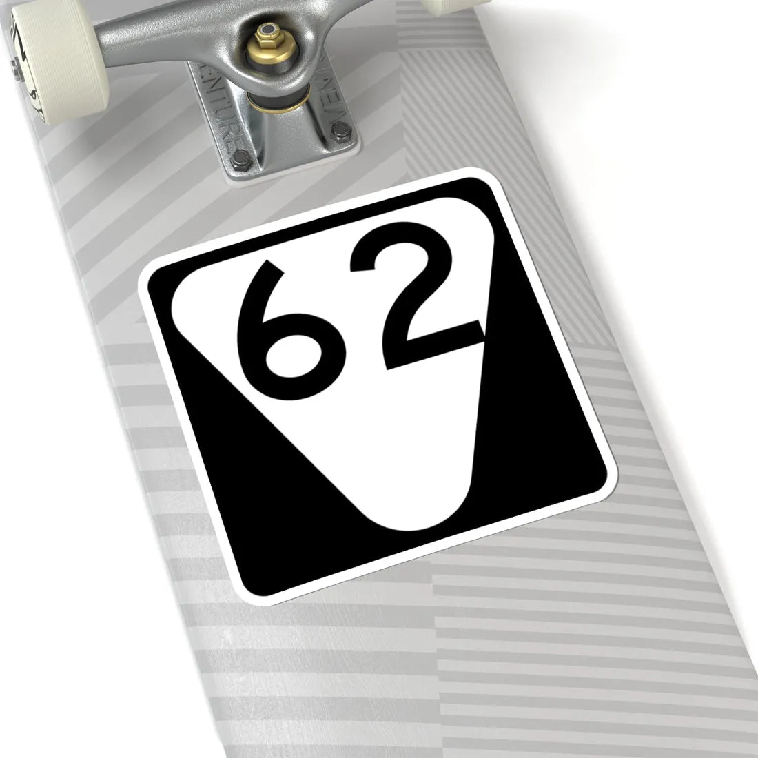 Secondary Tennessee 62 (Tennessee) (Road Sign) STICKER Vinyl Kiss-Cut Decal - The Sticker Space