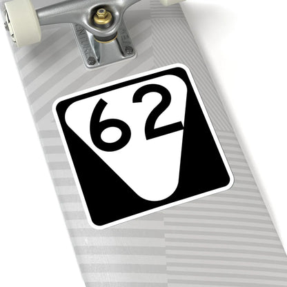 Secondary Tennessee 62 (Tennessee) (Road Sign) STICKER Vinyl Kiss-Cut Decal - The Sticker Space