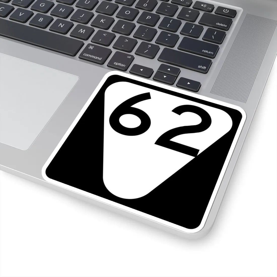 Secondary Tennessee 62 (Tennessee) (Road Sign) STICKER Vinyl Kiss-Cut Decal - The Sticker Space