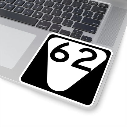 Secondary Tennessee 62 (Tennessee) (Road Sign) STICKER Vinyl Kiss-Cut Decal - The Sticker Space