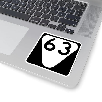 Secondary Tennessee 63 (Tennessee) (Road Sign) STICKER Vinyl Kiss-Cut Decal - The Sticker Space