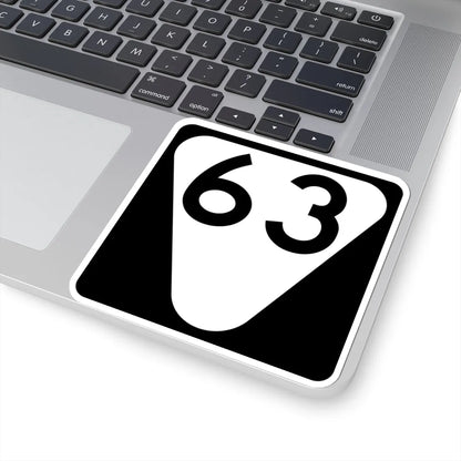 Secondary Tennessee 63 (Tennessee) (Road Sign) STICKER Vinyl Kiss-Cut Decal - The Sticker Space