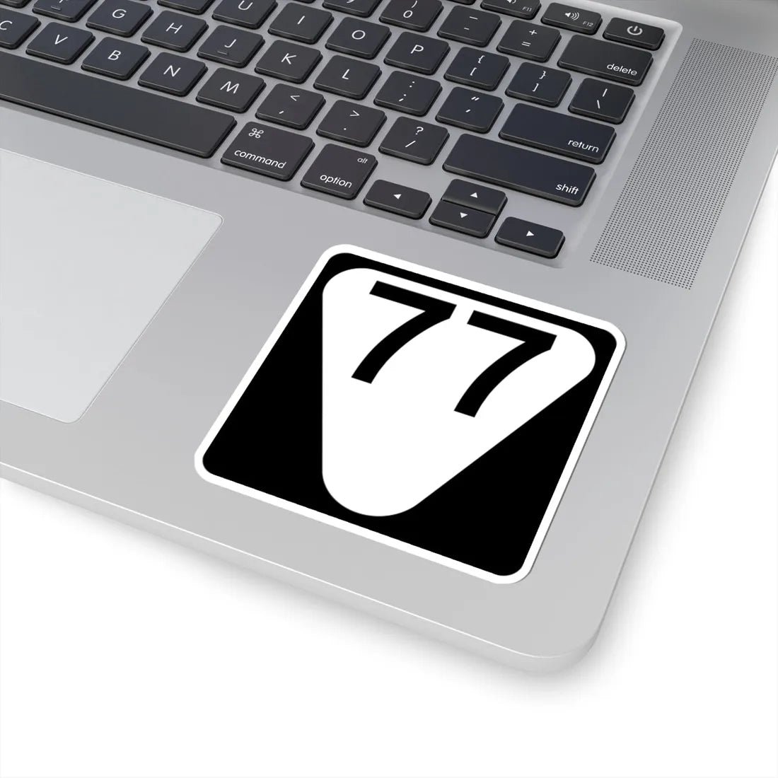 Secondary Tennessee 77 (Tennessee) (Road Sign) STICKER Vinyl Kiss-Cut Decal - The Sticker Space
