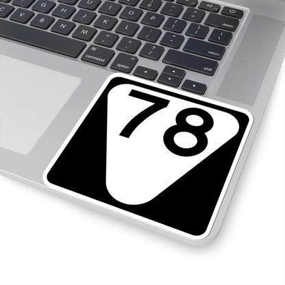 Secondary Tennessee 78 (Tennessee) (Road Sign) STICKER Vinyl Kiss-Cut Decal - The Sticker Space