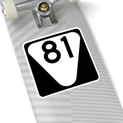 Secondary Tennessee 81 (Tennessee) (Road Sign) STICKER Vinyl Kiss-Cut Decal - The Sticker Space