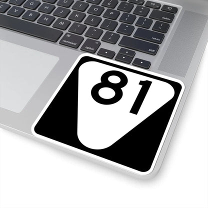 Secondary Tennessee 81 (Tennessee) (Road Sign) STICKER Vinyl Kiss-Cut Decal - The Sticker Space
