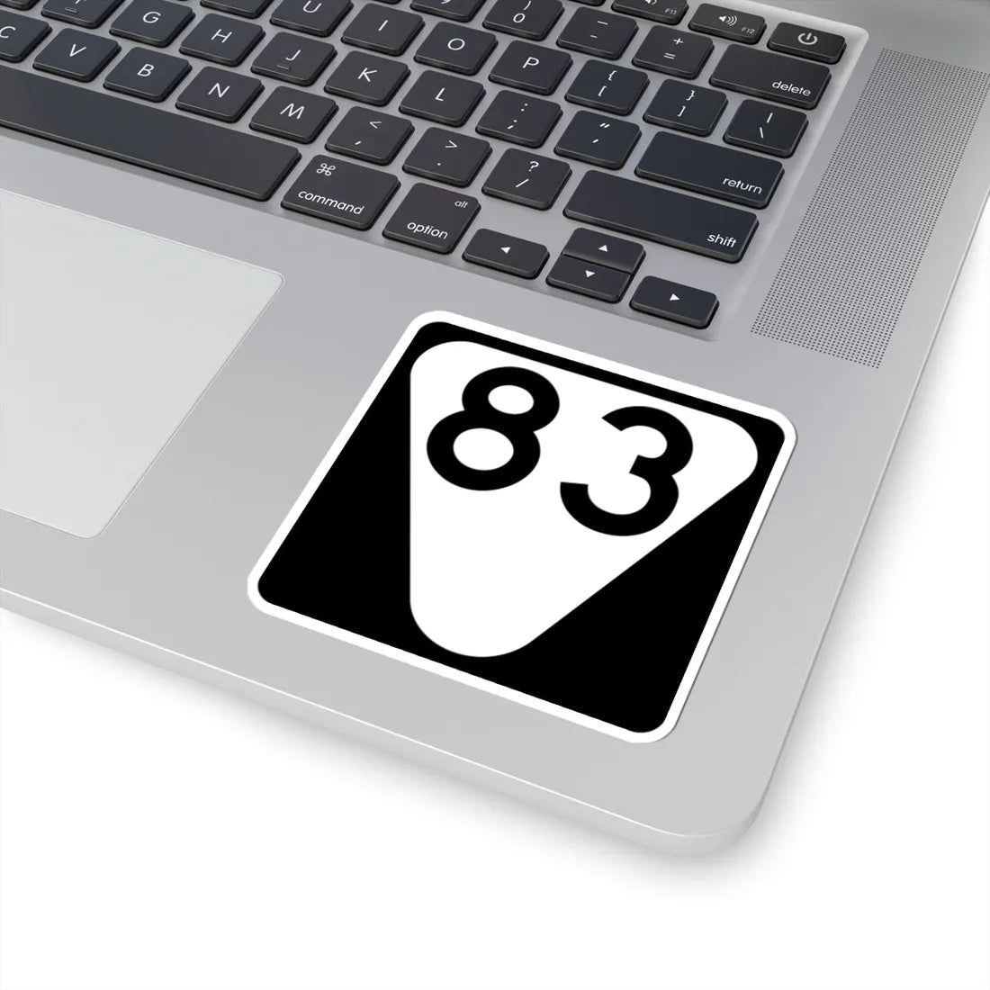 Secondary Tennessee 83 (Tennessee) (Road Sign) STICKER Vinyl Kiss-Cut Decal - The Sticker Space