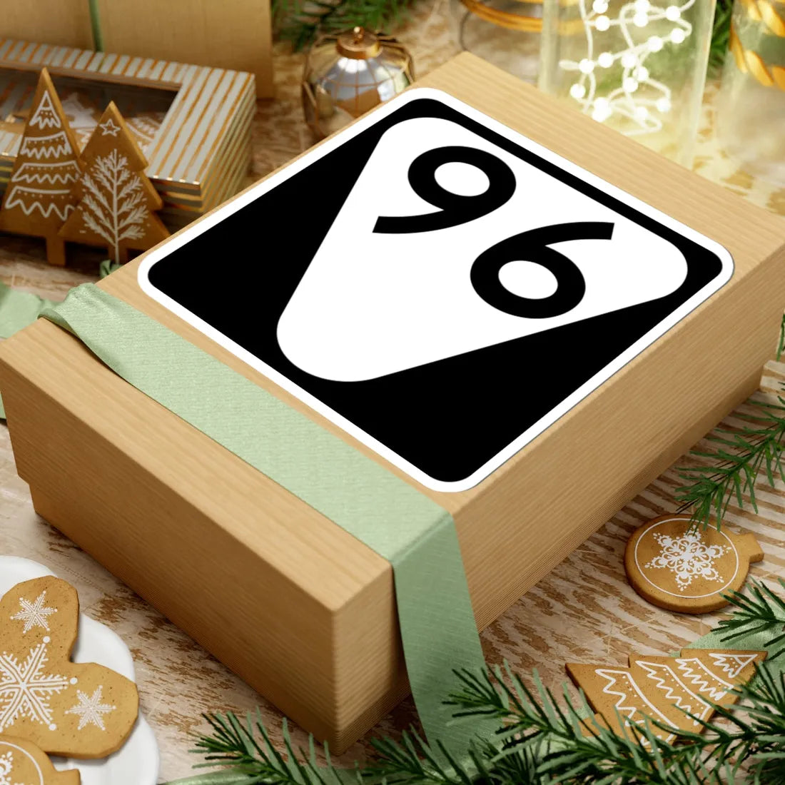 Secondary Tennessee 96 (Tennessee) (Road Sign) STICKER Vinyl Kiss-Cut Decal - The Sticker Space