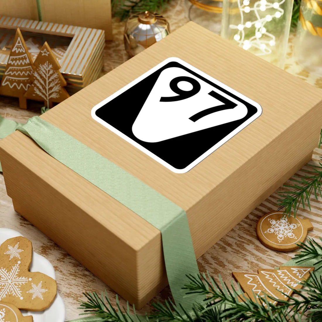 Secondary Tennessee 97 (Tennessee) (Road Sign) STICKER Vinyl Kiss-Cut Decal - The Sticker Space