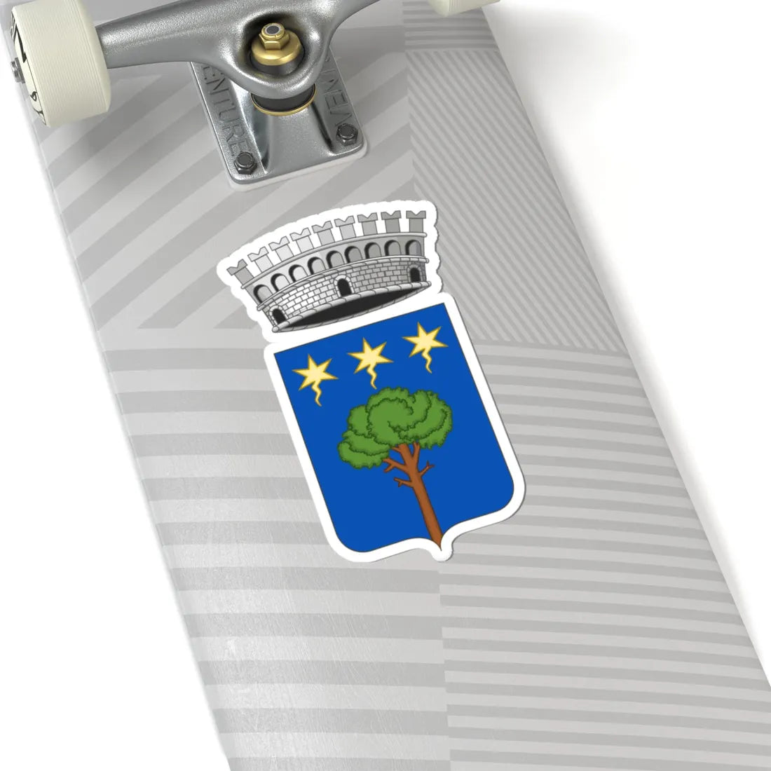 Secondigliano-Stemma (Italy) (Coat of Arms) STICKER Vinyl Kiss-Cut Decal - The Sticker Space