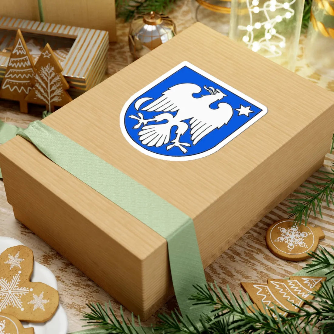 Secovce Coat of Arms (Slovakia) (Coat of Arms) STICKER Vinyl Kiss-Cut Decal - The Sticker Space