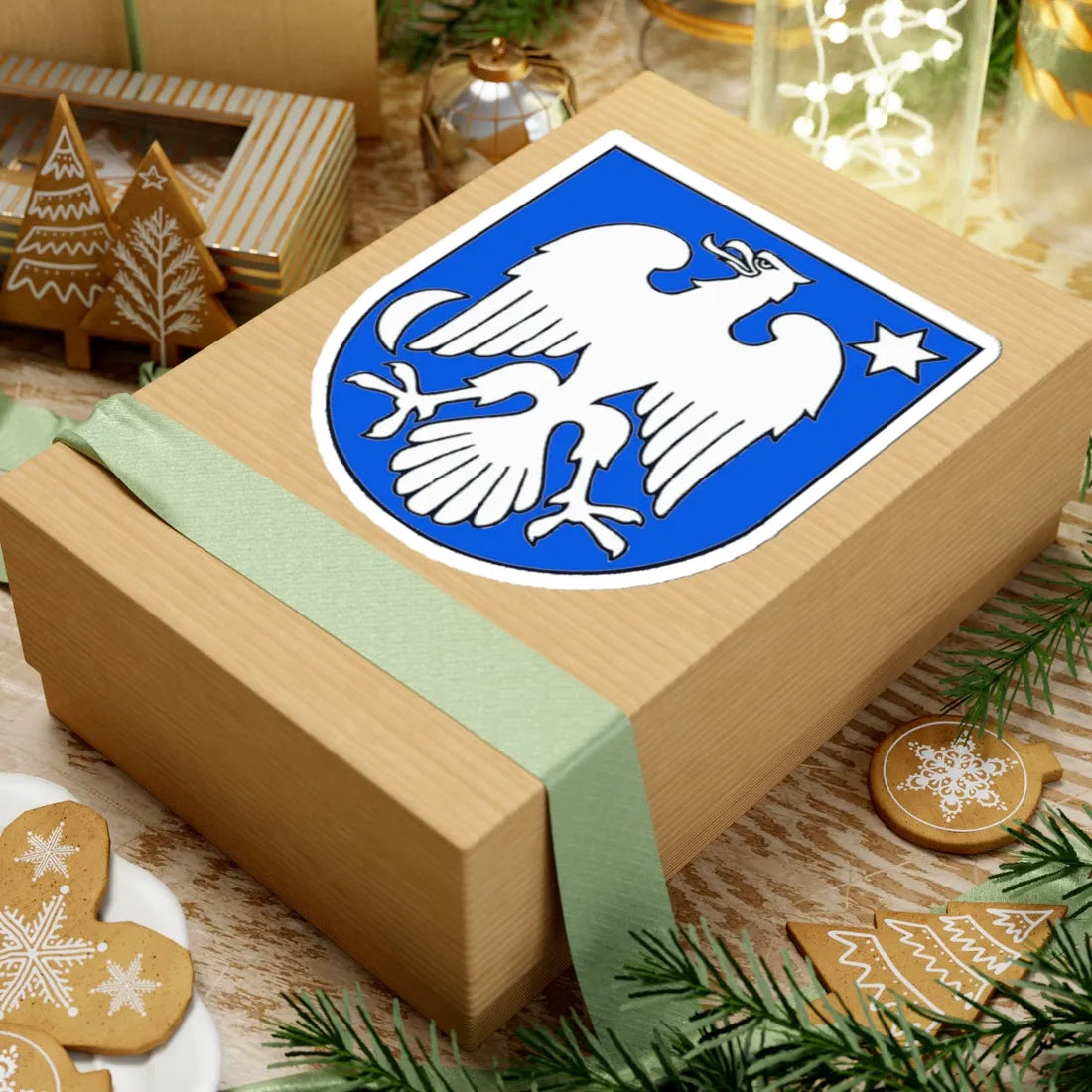 Secovce Coat of Arms (Slovakia) (Coat of Arms) STICKER Vinyl Kiss-Cut Decal - The Sticker Space