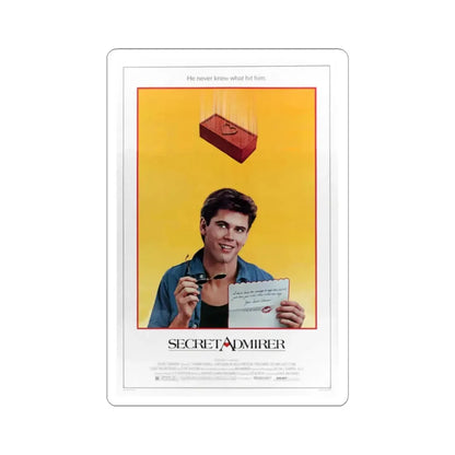 Secret Admirer 1985 Movie Poster - STICKER Vinyl Kiss-Cut Decal 2 Inch White - The Sticker Space