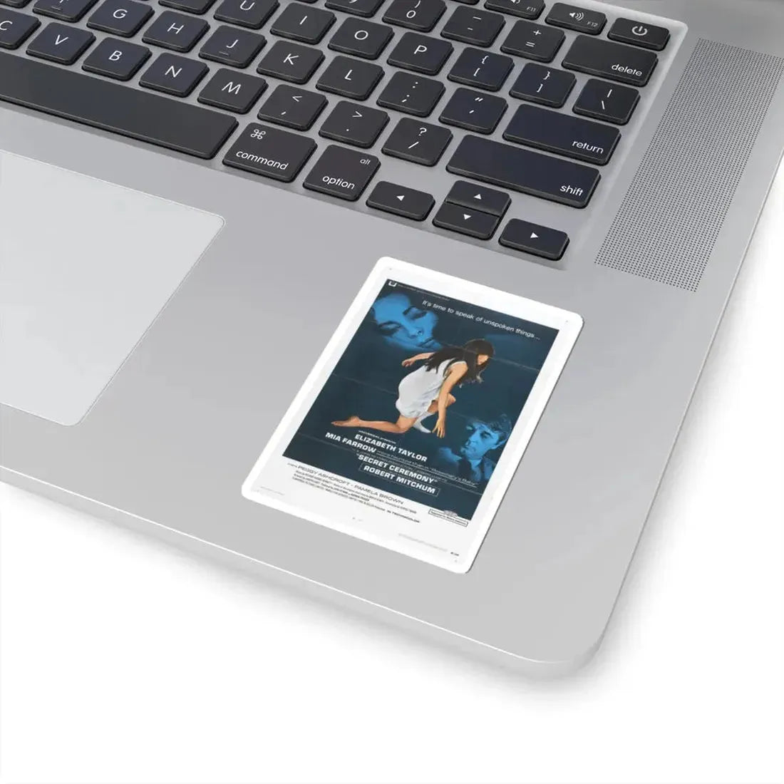 Secret Ceremony 1968 Movie Poster - STICKER Vinyl Kiss-Cut Decal - The Sticker Space