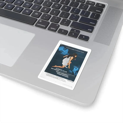 Secret Ceremony 1968 Movie Poster - STICKER Vinyl Kiss-Cut Decal - The Sticker Space