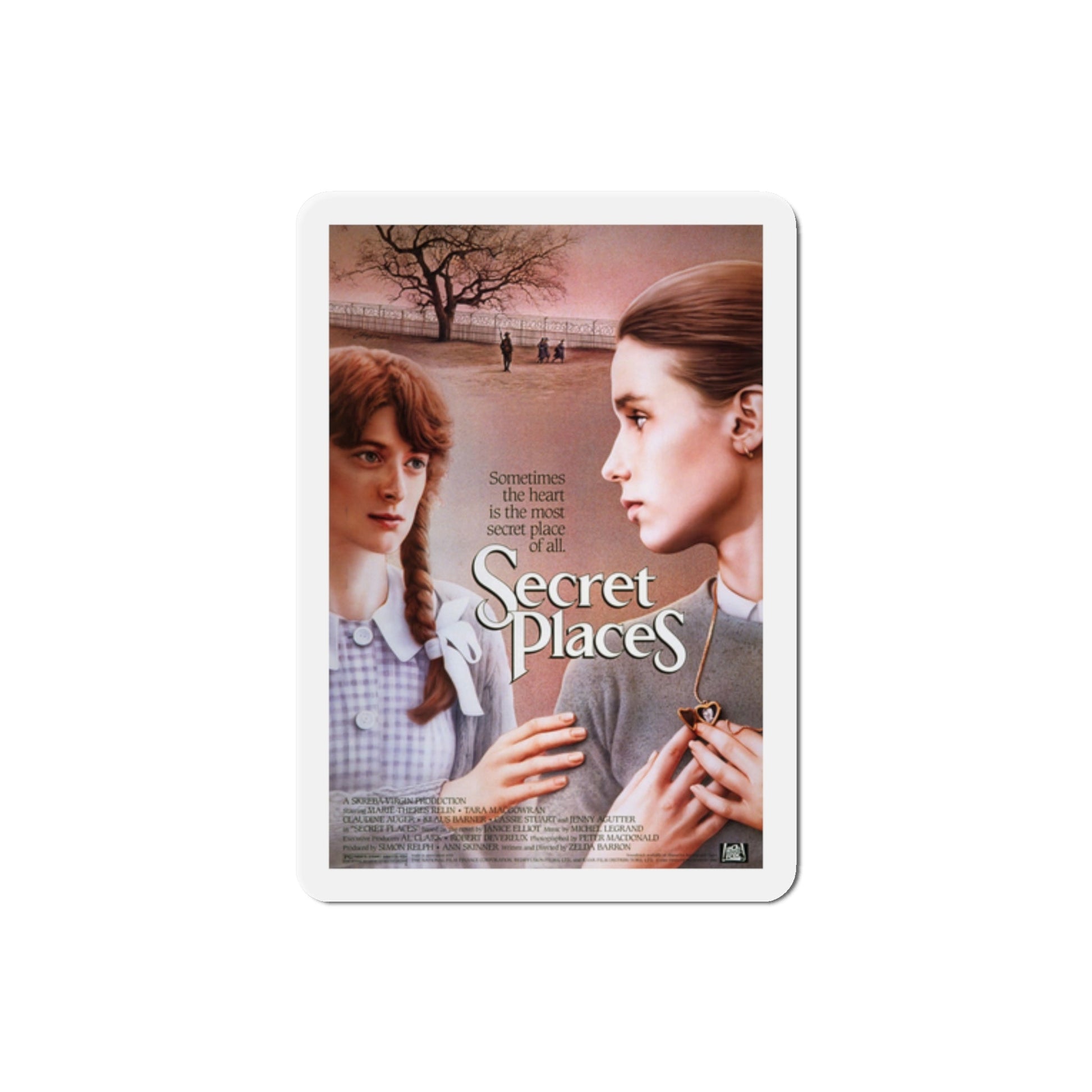 Secret Places 1984 Movie Poster Die-Cut Magnet-2" x 2"-The Sticker Space