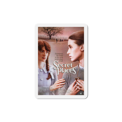 Secret Places 1984 Movie Poster Die-Cut Magnet-3" x 3"-The Sticker Space