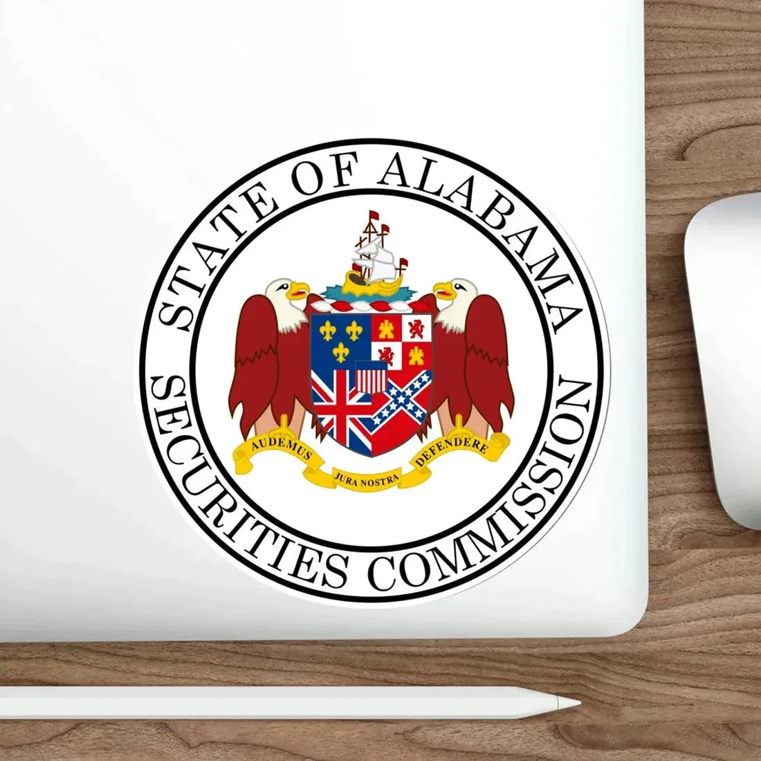 Securities Commission of Alabama STICKER Vinyl Die-Cut Decal - The Sticker Space
