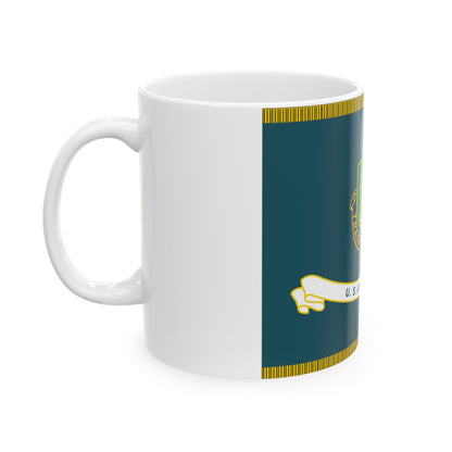 Security Asasistance Training Management Organization Flag (U.S. Army) White Coffee Mug-The Sticker Space