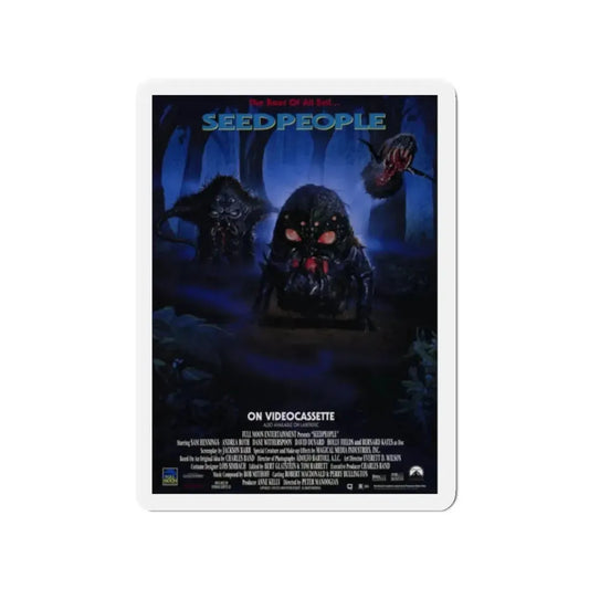 SEEDPEOPLE 1992 Movie Poster - Refrigerator Magnet 2 Inch Die-Cut - The Sticker Space