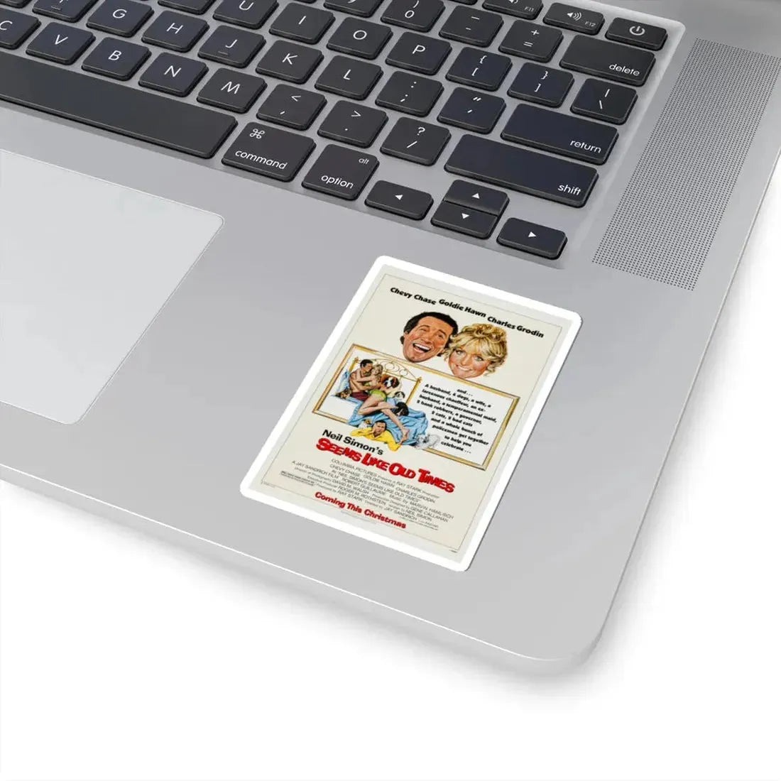 Seems Like Old Times 1980 Movie Poster - STICKER Vinyl Kiss-Cut Decal - The Sticker Space