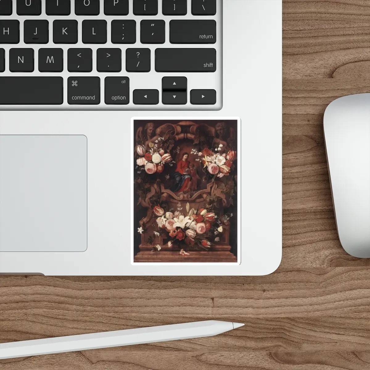SKU:13044696238391225546 Sticker types:White Shape:Die-Cut Sizes:4" × 4"