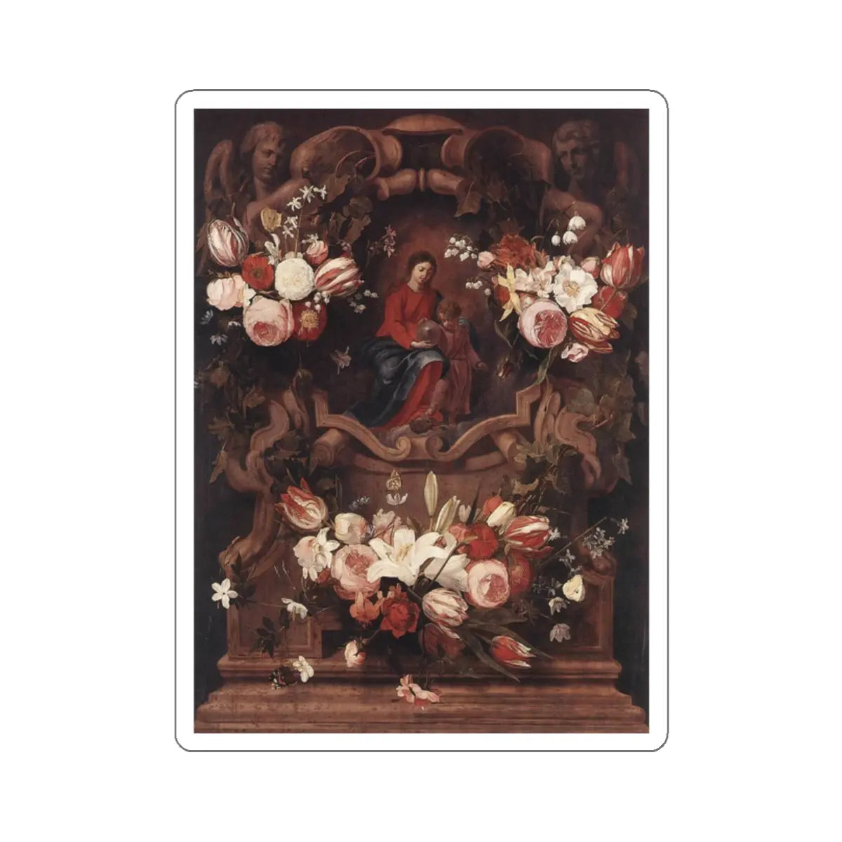 SKU:28102031517269926807 Sticker types:White Shape:Die-Cut Sizes:2" × 2"