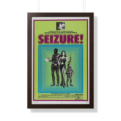 SEIZURE 1974 - Framed Movie Poster-20" x 30"-The Sticker Space