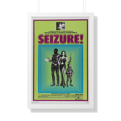 SEIZURE 1974 - Framed Movie Poster-20" x 30"-The Sticker Space