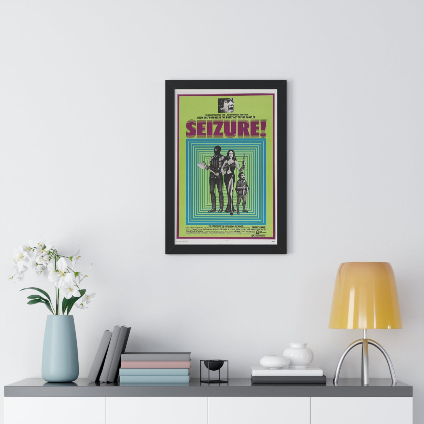 SEIZURE 1974 - Framed Movie Poster-The Sticker Space