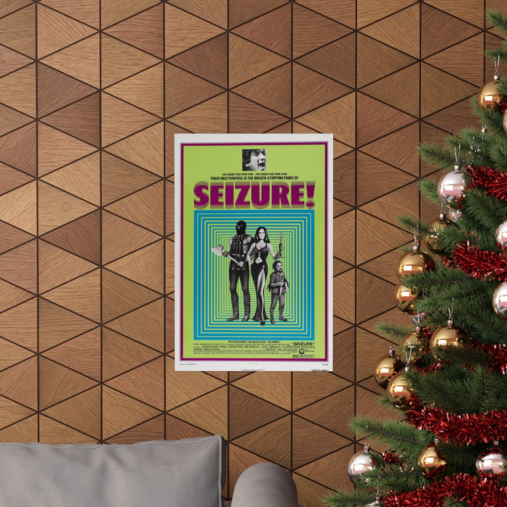 SEIZURE 1974 - Paper Movie Poster-The Sticker Space