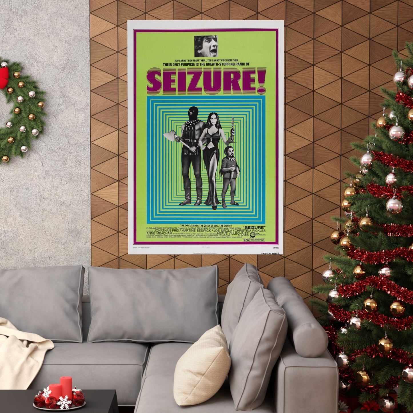 SEIZURE 1974 - Paper Movie Poster-The Sticker Space