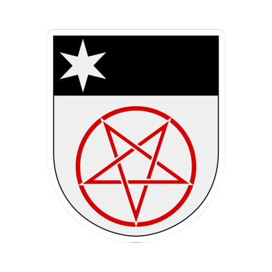 Sektionen för operativ teknik SOT (Sweden) (Coat of Arms) STICKER Vinyl Kiss-Cut Decal 2 Inch White - The Sticker Space