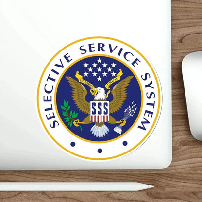 Selective Service System SSS STICKER Vinyl Die-Cut Decal - The Sticker Space
