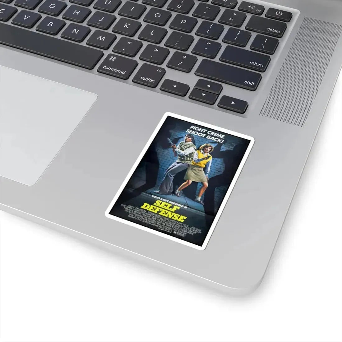 SELF DEFENSE (NIGHT WARRIORS) 1983 Movie Poster - STICKER Vinyl Kiss-Cut Decal - The Sticker Space