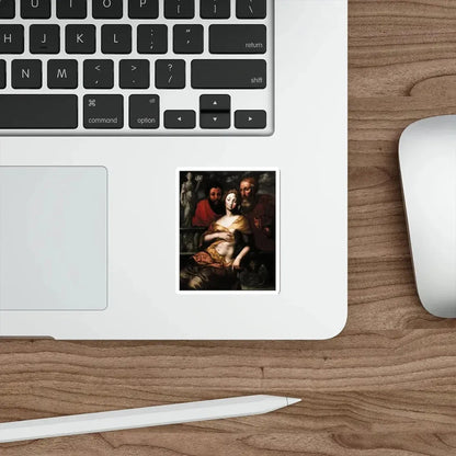 SELLAER, Vincent - Susanna and Elders (Artwork) STICKER Vinyl Die-Cut Decal - The Sticker Space