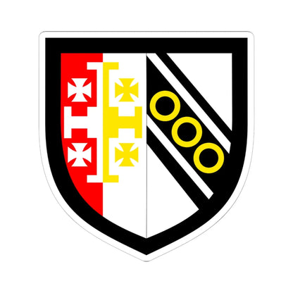 Selwyn College Cambridge arms (England) (Coat of Arms) STICKER Vinyl Kiss-Cut Decal 6 Inch White - The Sticker Space